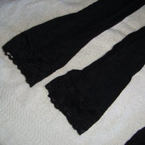 Black Pantyhose with open foot